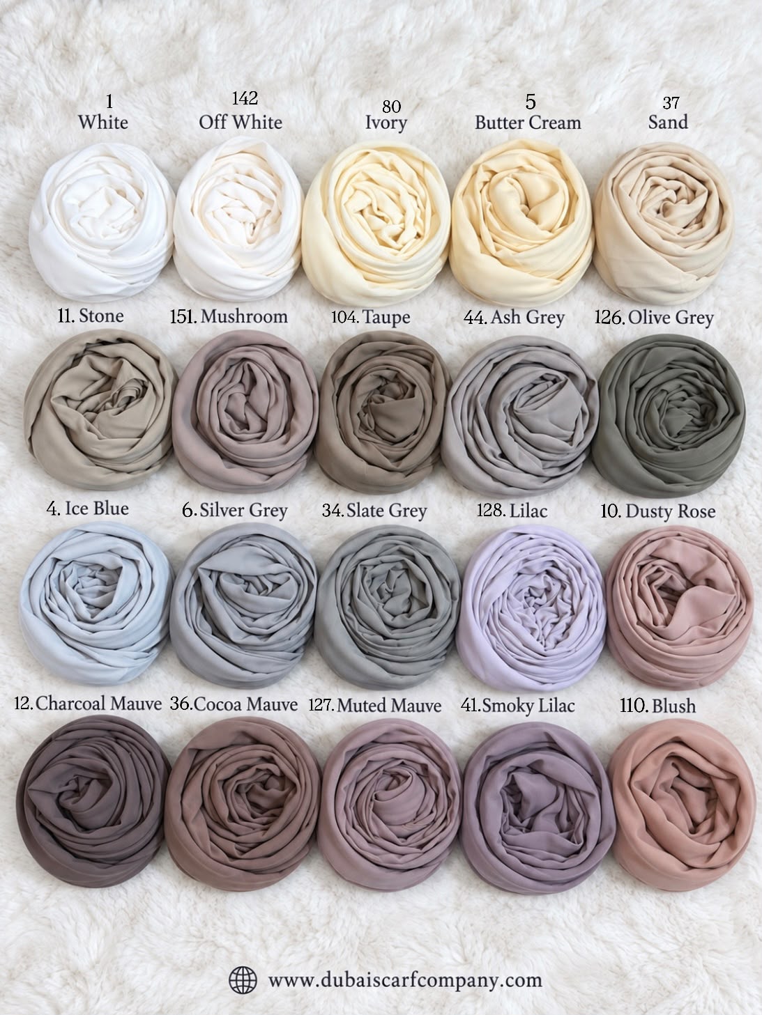 Candy Chiffon Hijabs