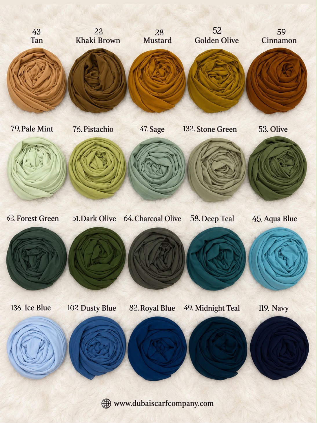Candy Chiffon Hijabs