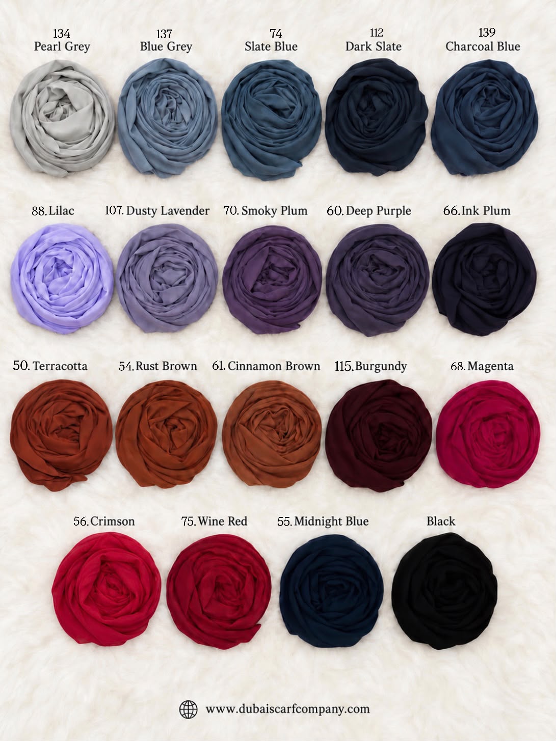 Candy Chiffon Hijabs