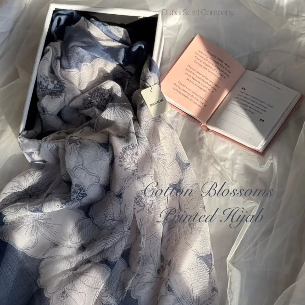 Cotton Blossom Printed Hijabs