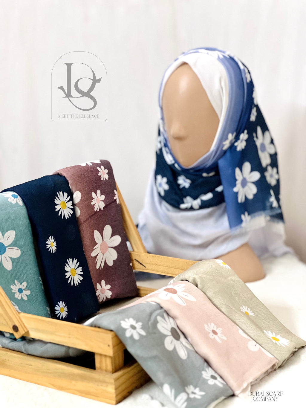 DAISY FLORAL SOFT HIJAB