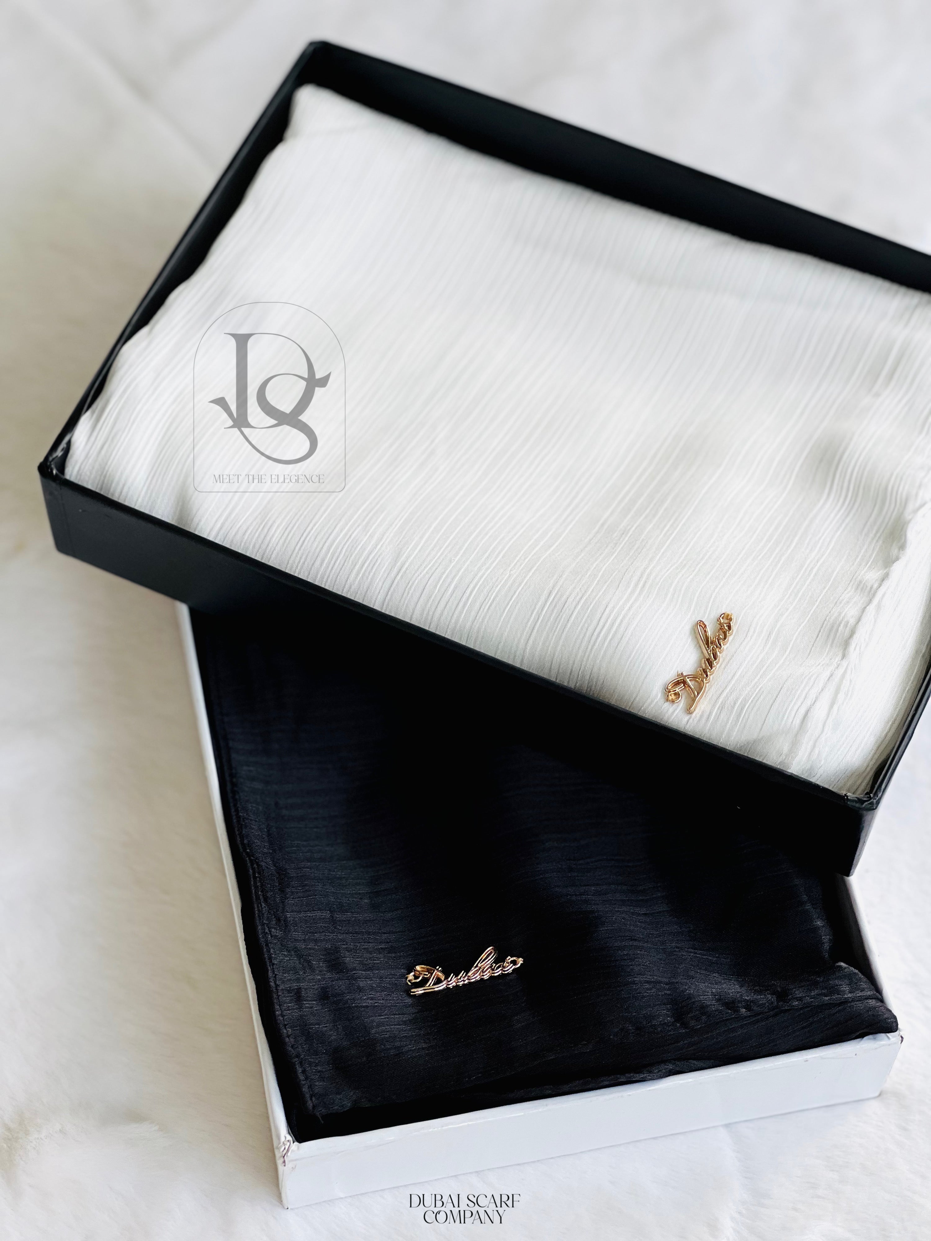 PREMIUM CRUSHED SATIN PLAIN HIJAB – LUXURY EDITION