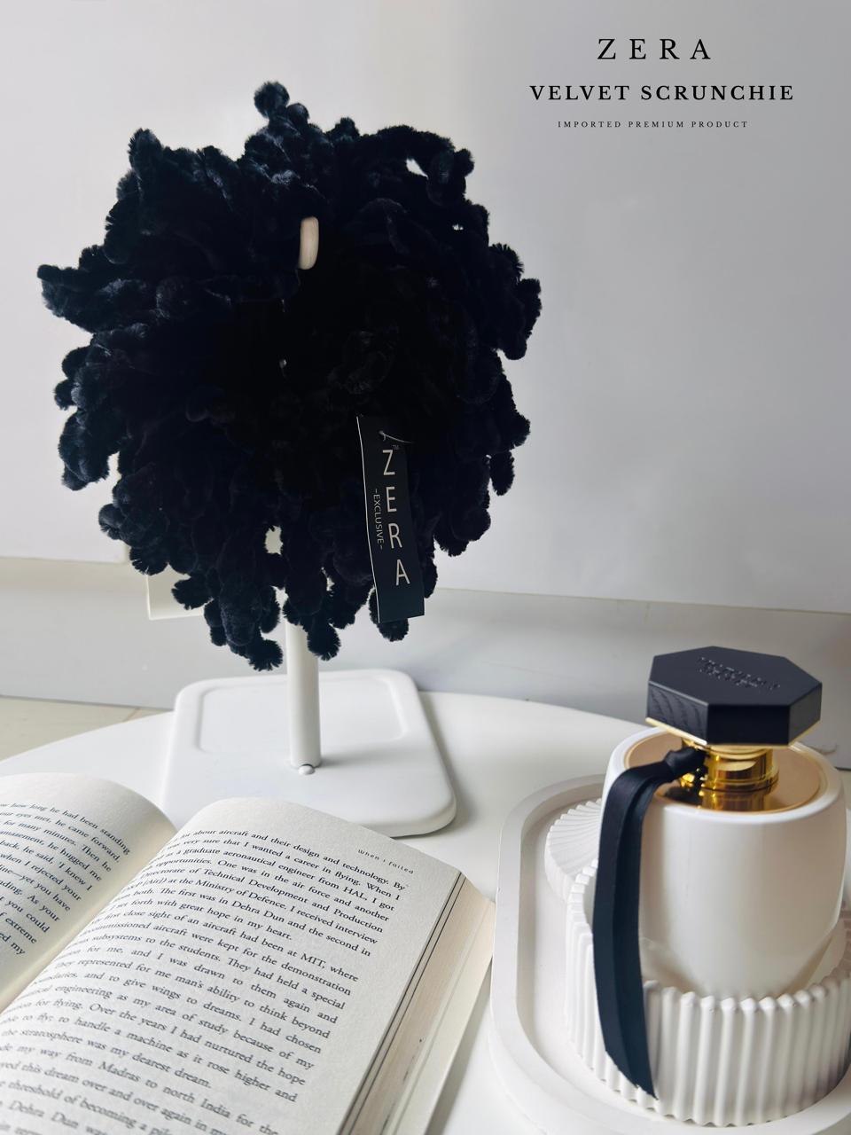 ✨ ZERA Velvet Scrunchies – Imported Premium Product ✨