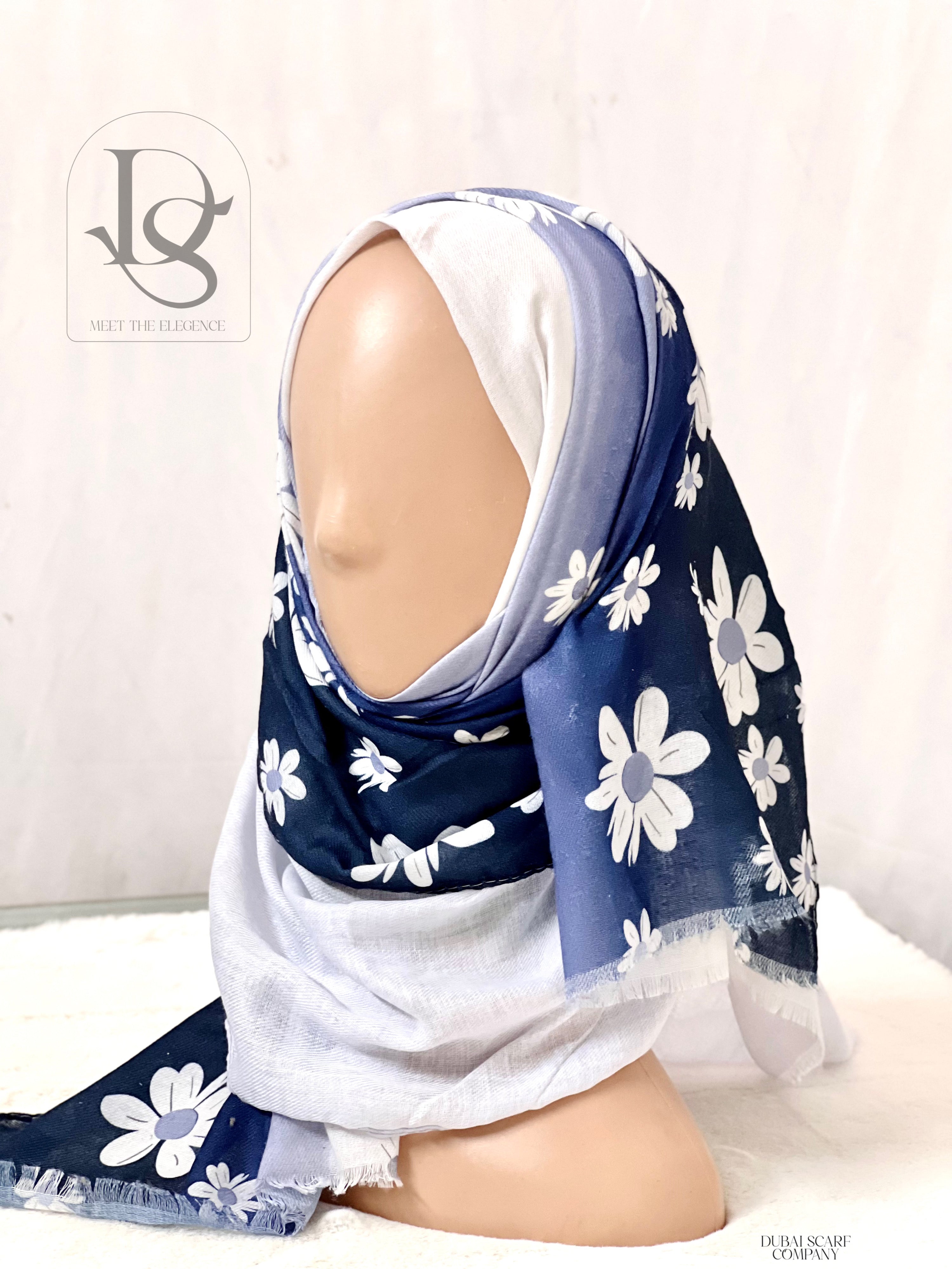 DAISY FLORAL SOFT HIJAB