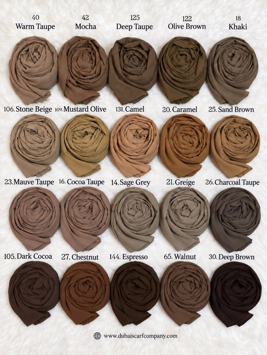 Candy Chiffon Hijabs