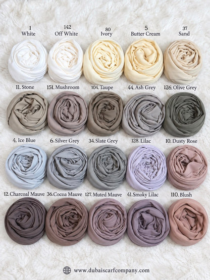 Candy Chiffon Hijabs