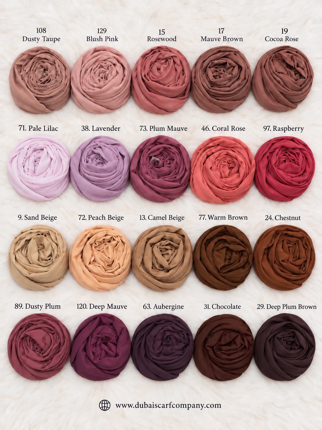 Candy Chiffon Hijabs