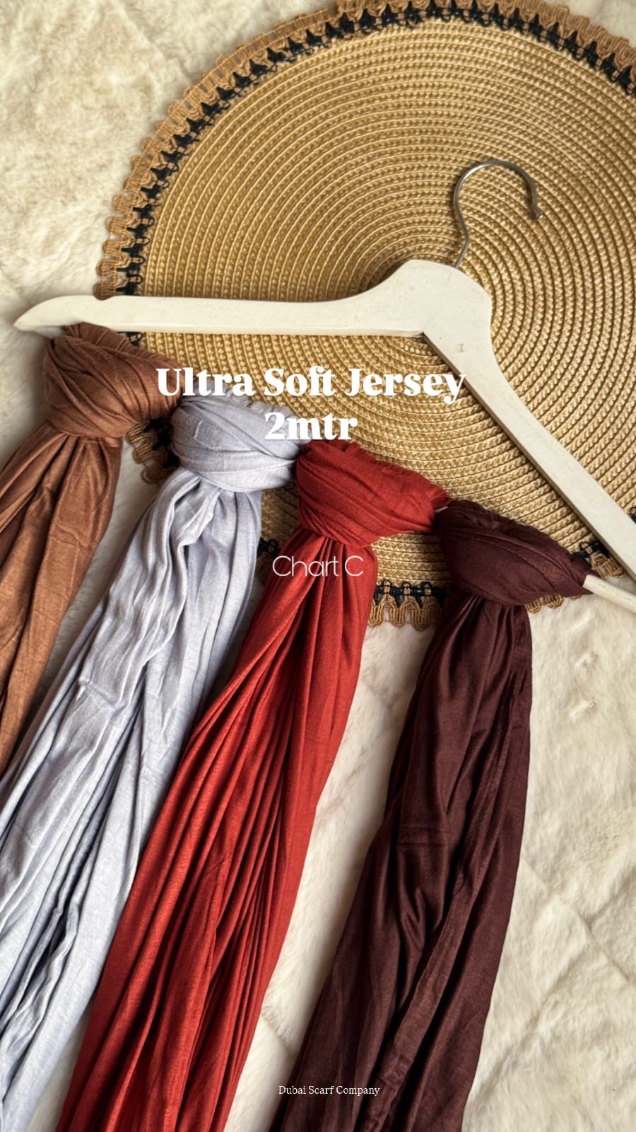 UAE ULTRA SOFT JERSEY HIJABS-C