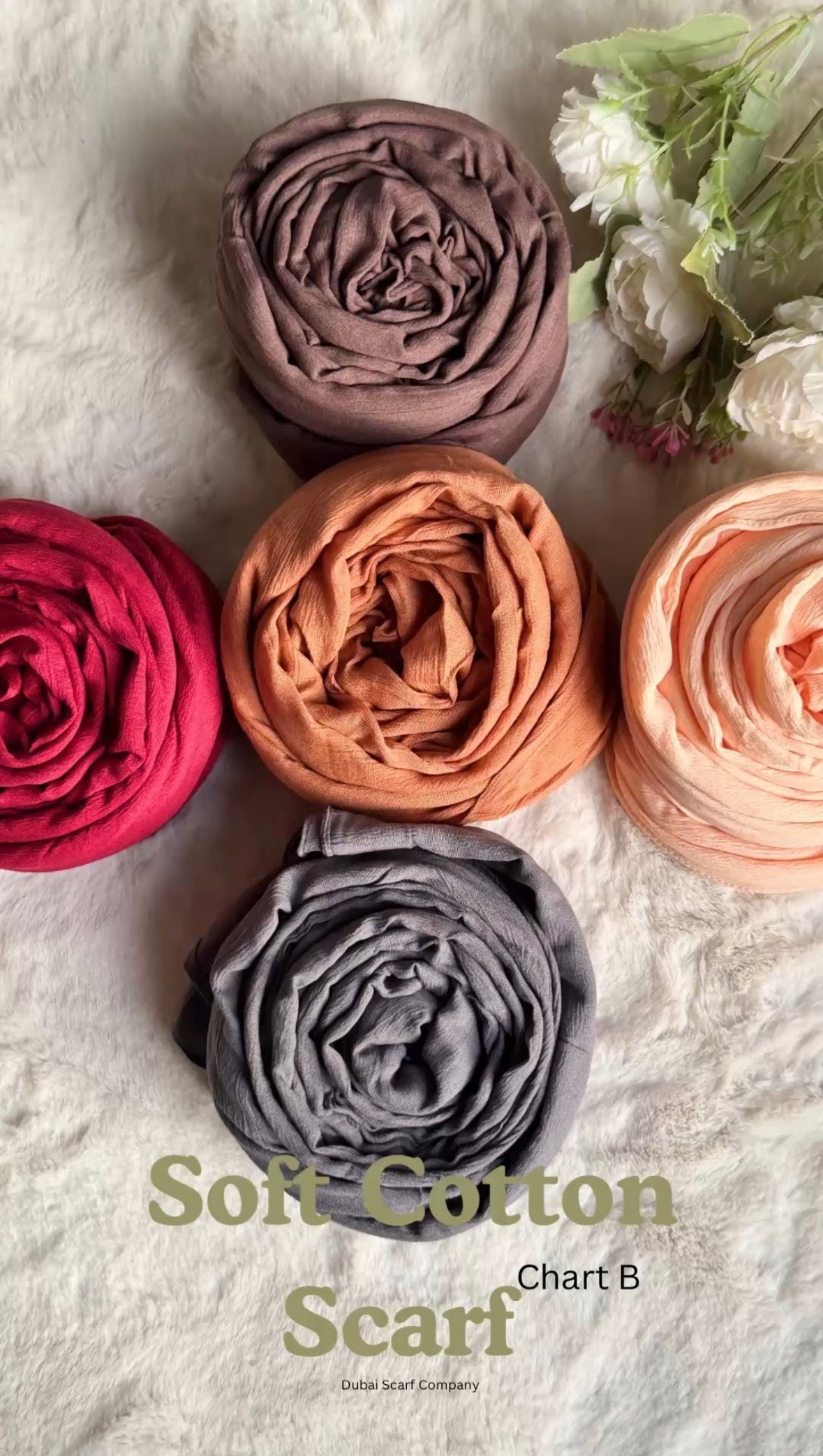 DSC SOFT COTTON SCARF