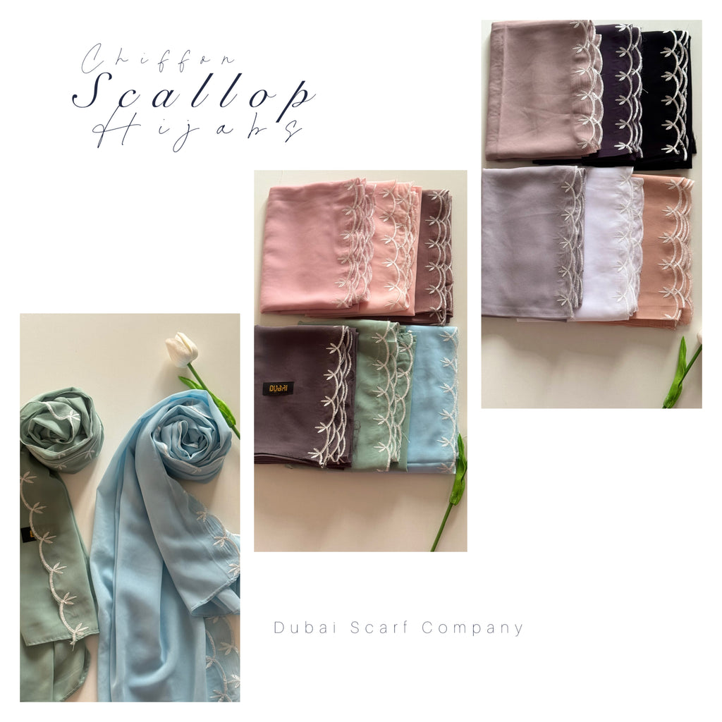 DSC CHIFFON SCALLOP HIJABS