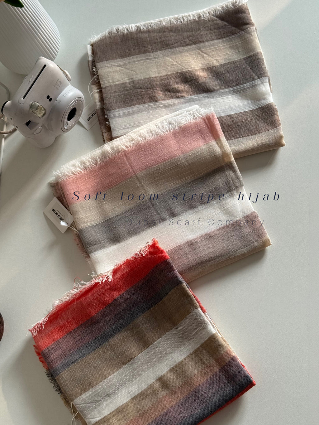 DSC SOFT LOOM STRIPE HIJABS