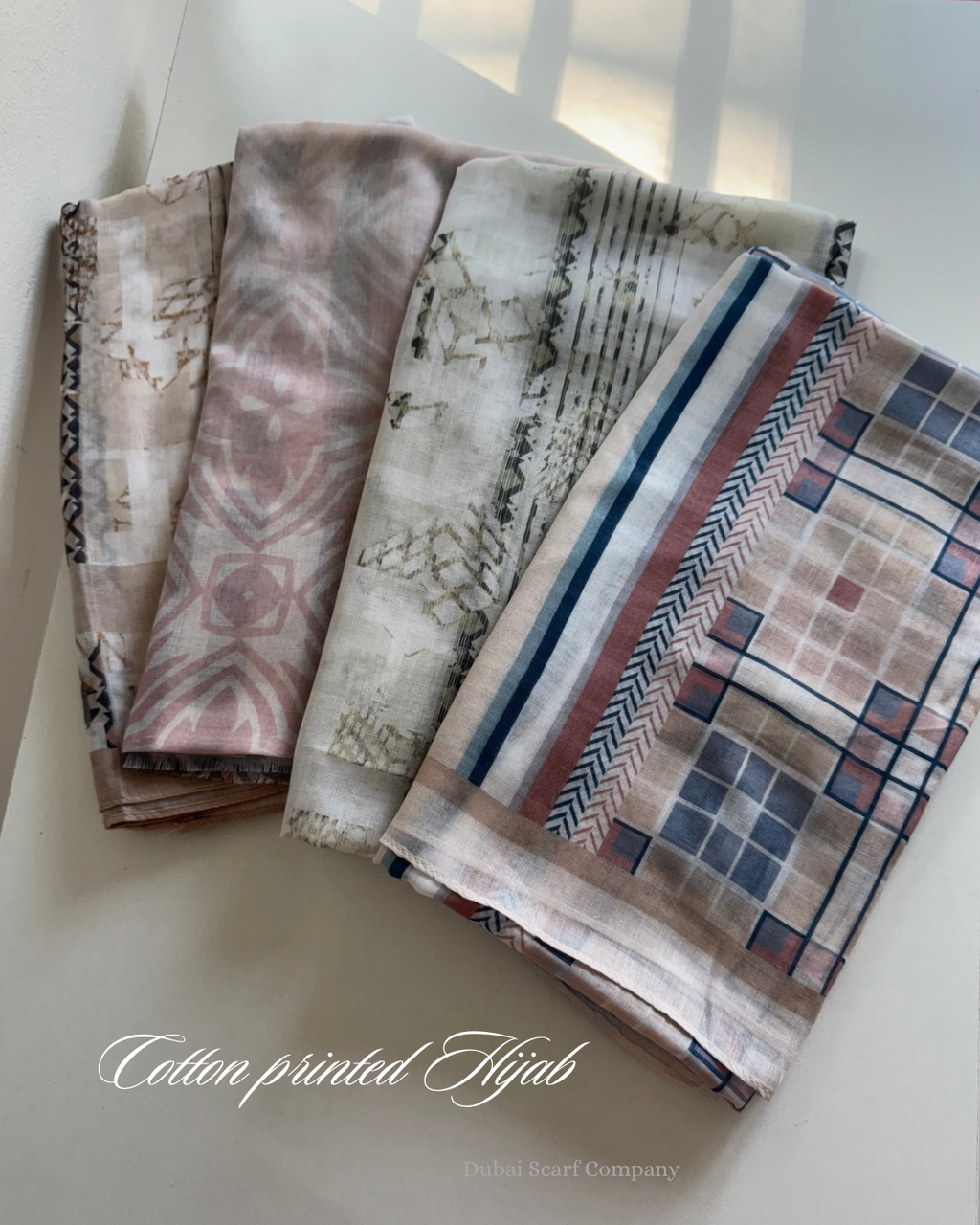 DSC COTTON PRINTED HIJABS