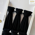 ZERA TRIPLE BLACK CHIFFON HIJABS