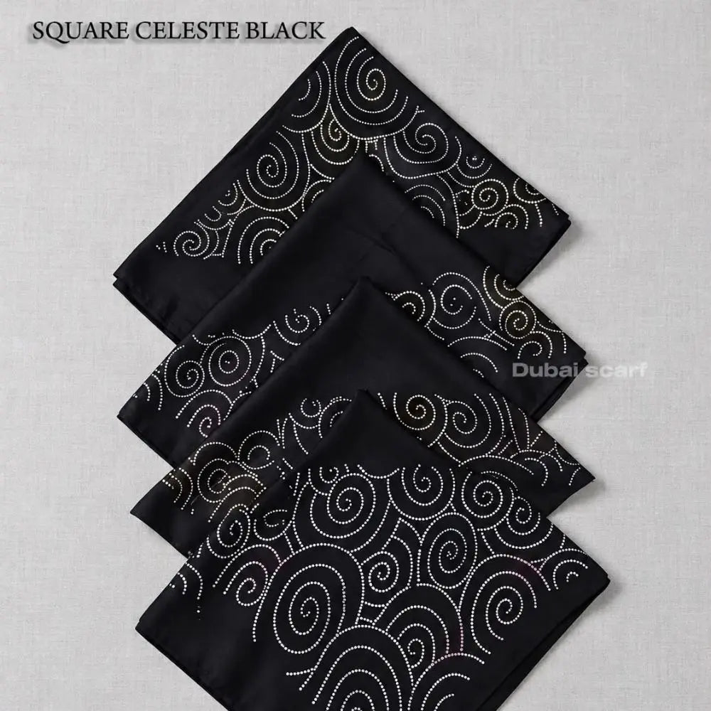 Square Celeste Black