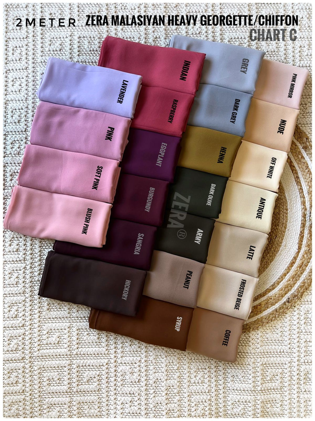 ZERA MALAYSIAN HEAVY GEORGETTE