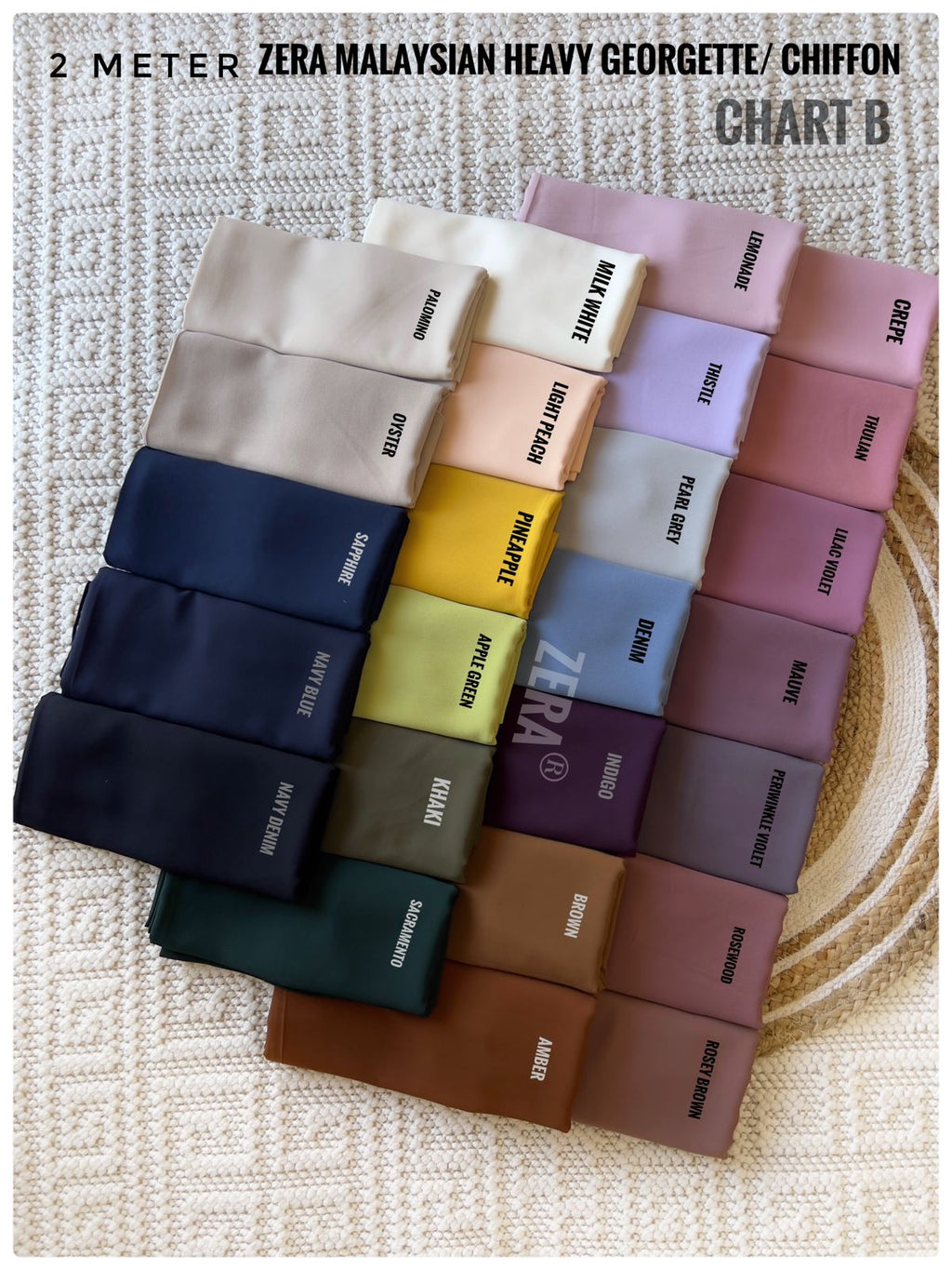 ZERA MALAYSIAN HEAVY GEORGETTE