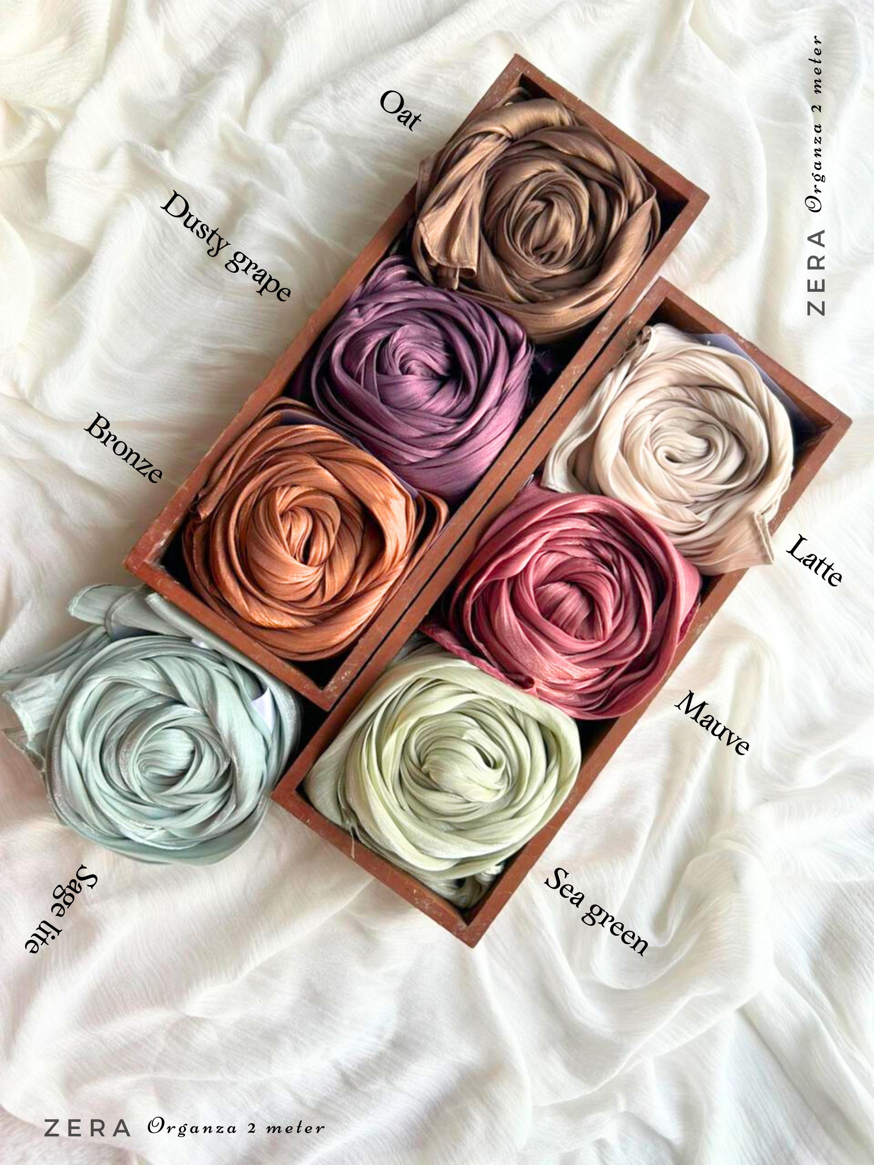 ZERA MALAYSIAN ORGANZA SHIMMER HIJAB