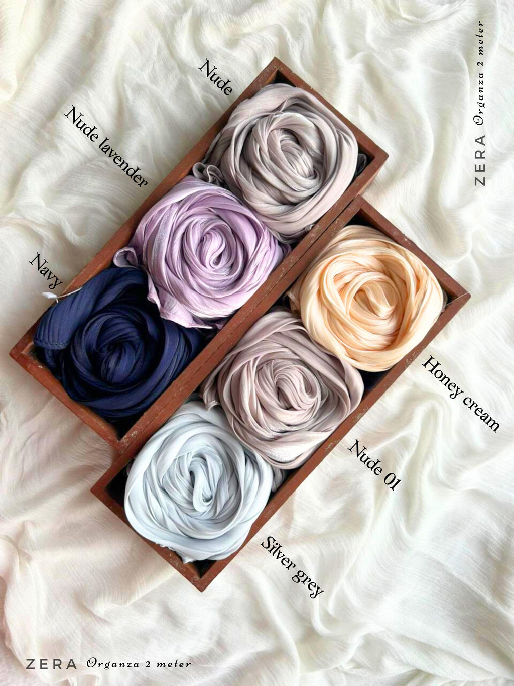 ZERA MALAYSIAN ORGANZA SHIMMER HIJAB