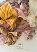 ZERA ORGANZA SHIMMER WITH GOLDEN CHAIN BORDER
