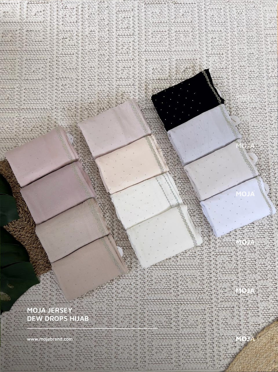 MOJA JERSEY DEW DROPS HIJAB
