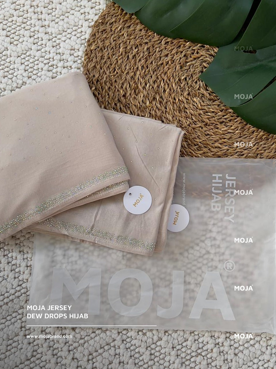 MOJA JERSEY DEW DROPS HIJAB