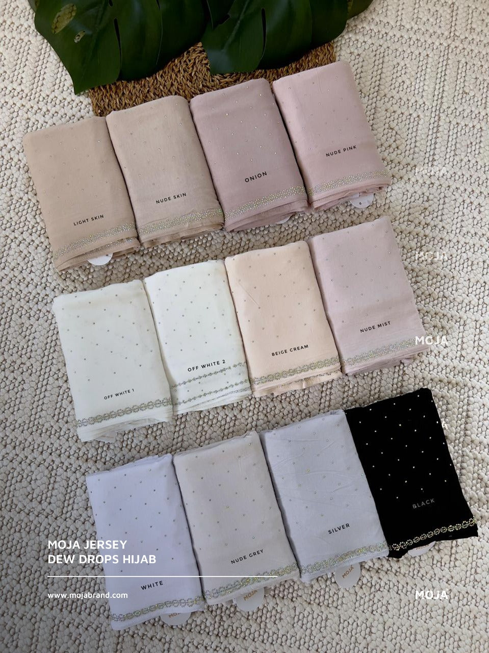 MOJA JERSEY DEW DROPS HIJAB