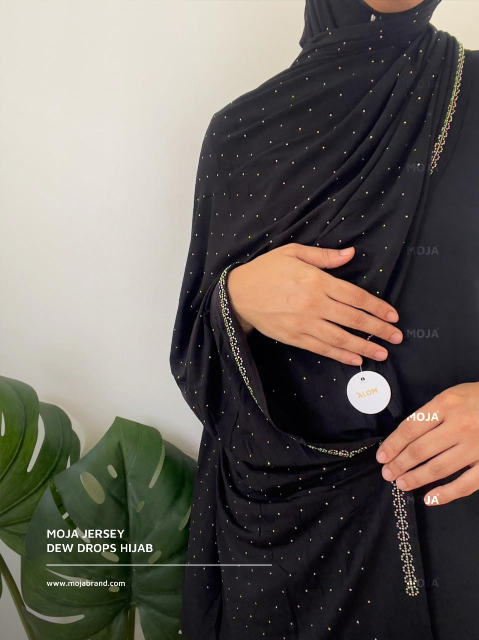 MOJA JERSEY DEW DROPS HIJAB