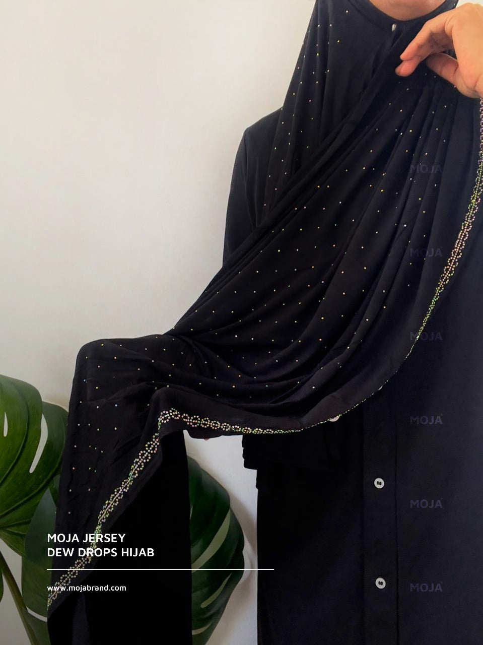 MOJA JERSEY DEW DROPS HIJAB