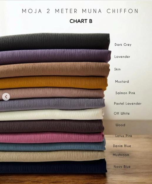 MOJA MUNA CHIFFON COLLECTION