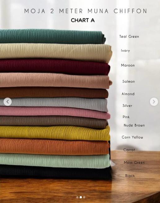 MOJA MUNA CHIFFON COLLECTION