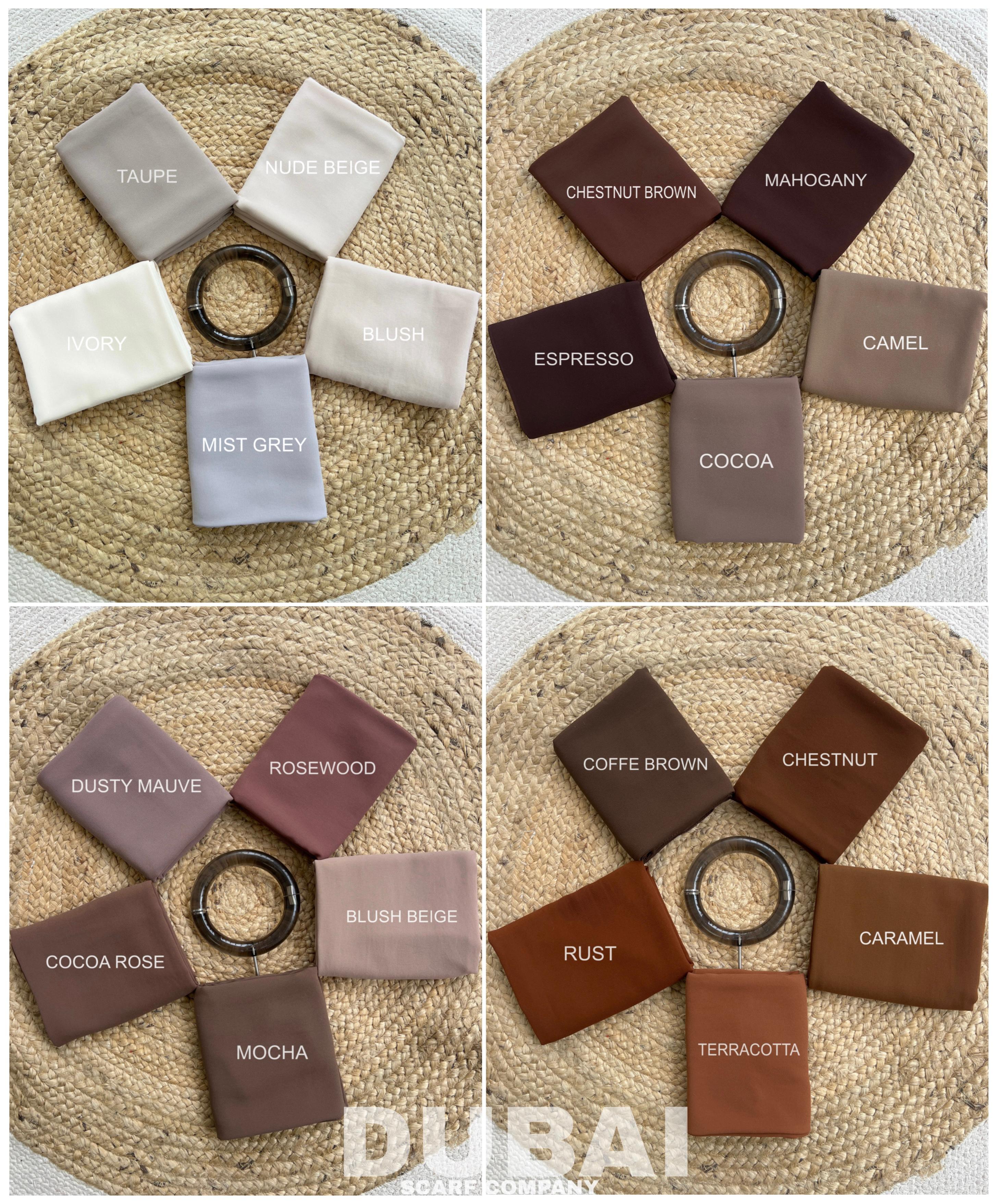 HAYA HEAVY CHIFFON HIJABS