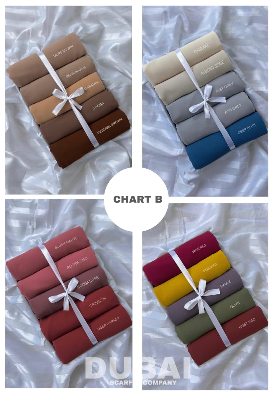 HAYA HEAVY CHIFFON HIJABS