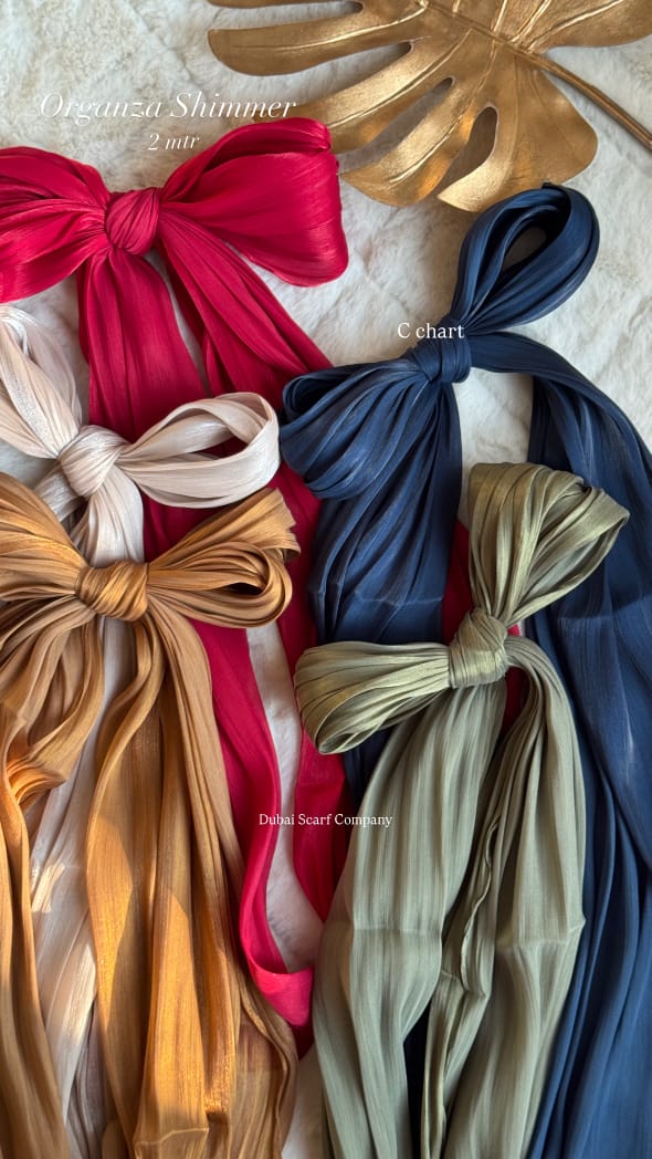 DSC ORGANZA SHIMMER HIJABS