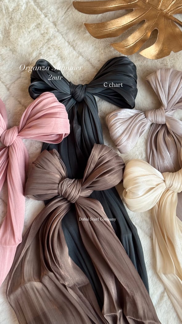 DSC ORGANZA SHIMMER HIJABS