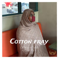 DSC COTTON FRAY HIJAB