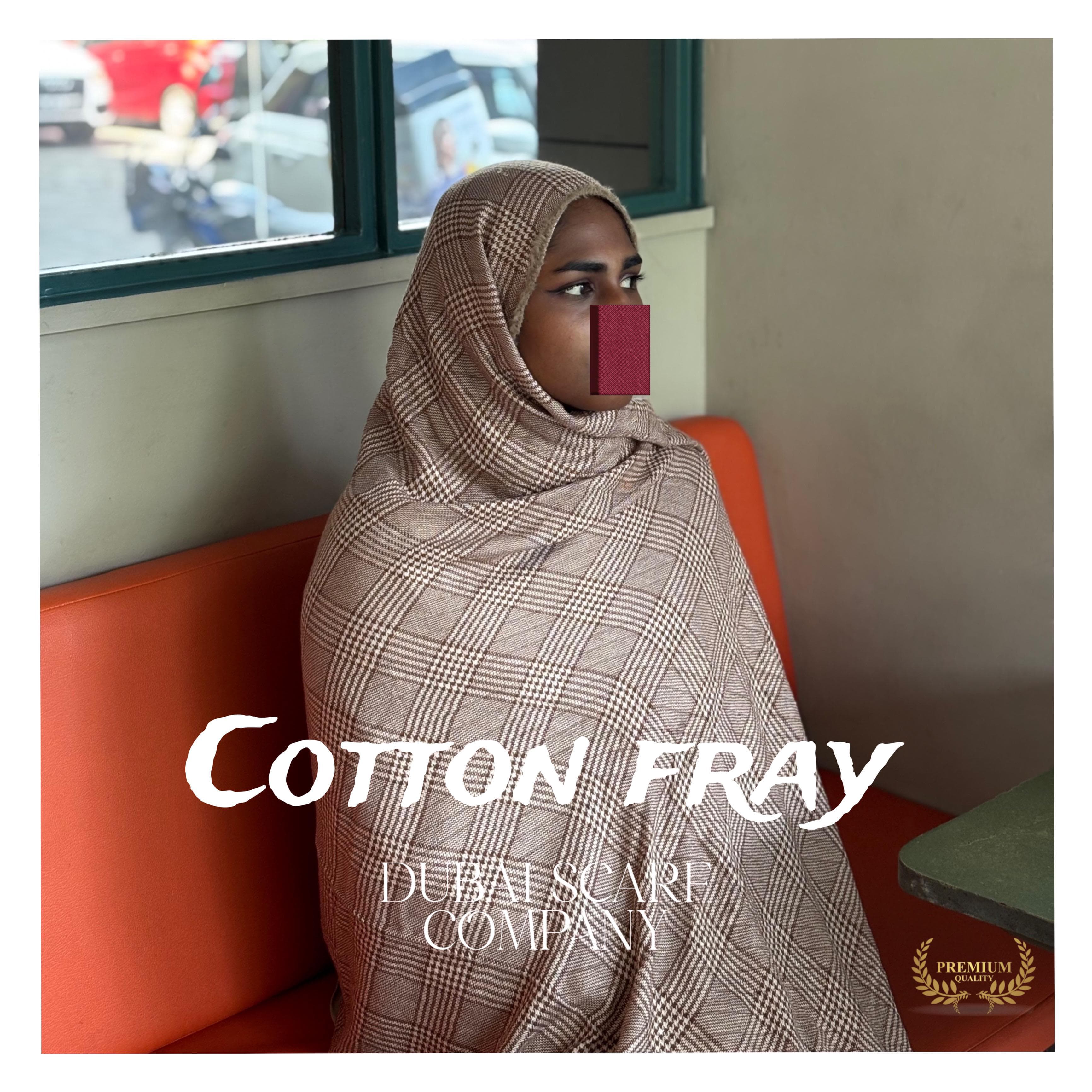 DSC COTTON FRAY HIJAB