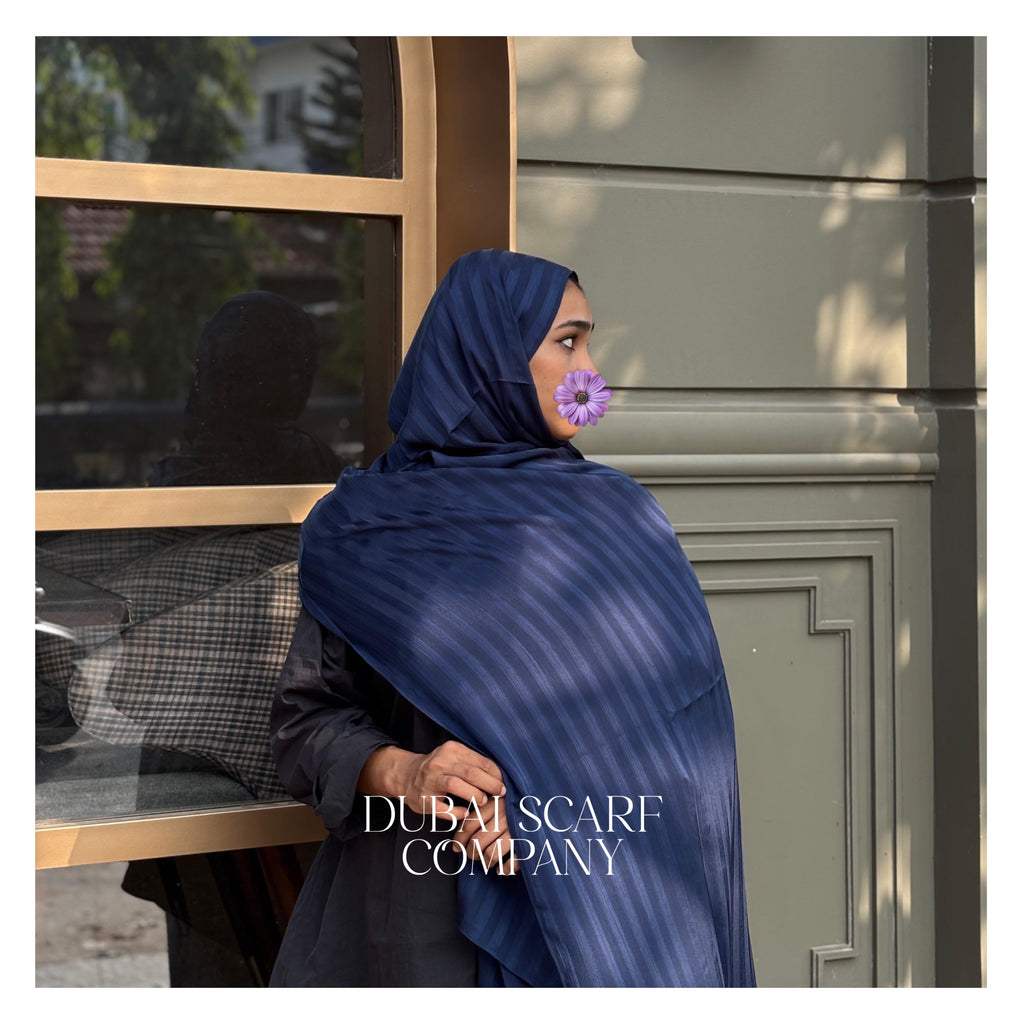 DSC SATIN STRIPES HIJAB