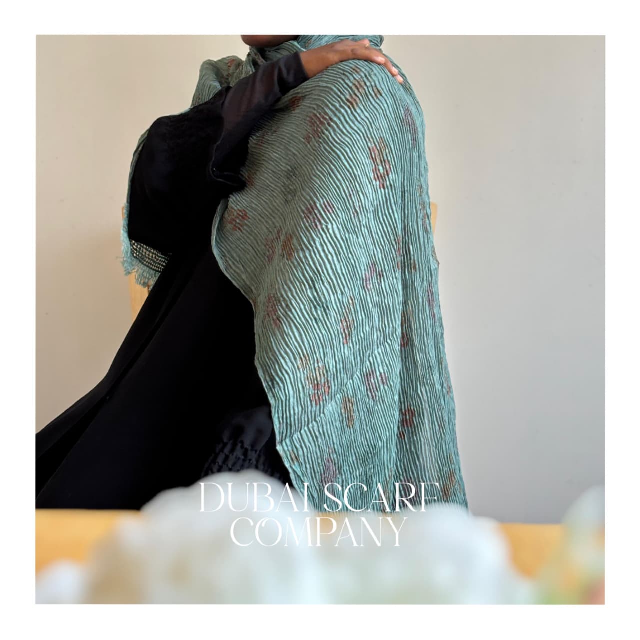 DSC PRINTED CRINKLE COTTON HIJABS WITH FRAYED BORDER