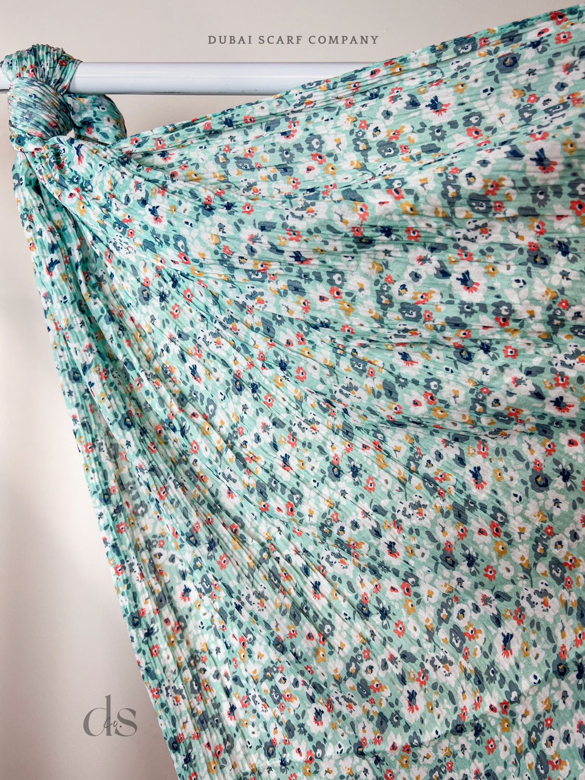 DSC PRINTED COTTON PLEATED HIJABS