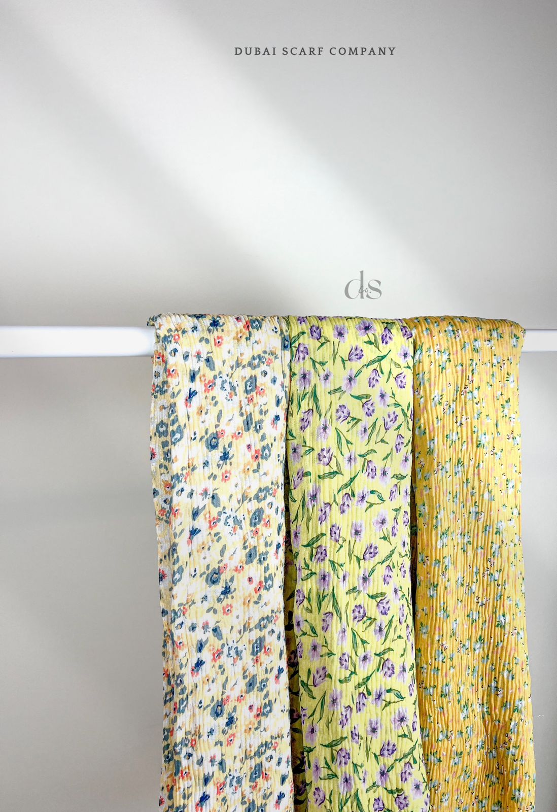 DSC PRINTED COTTON PLEATED HIJABS