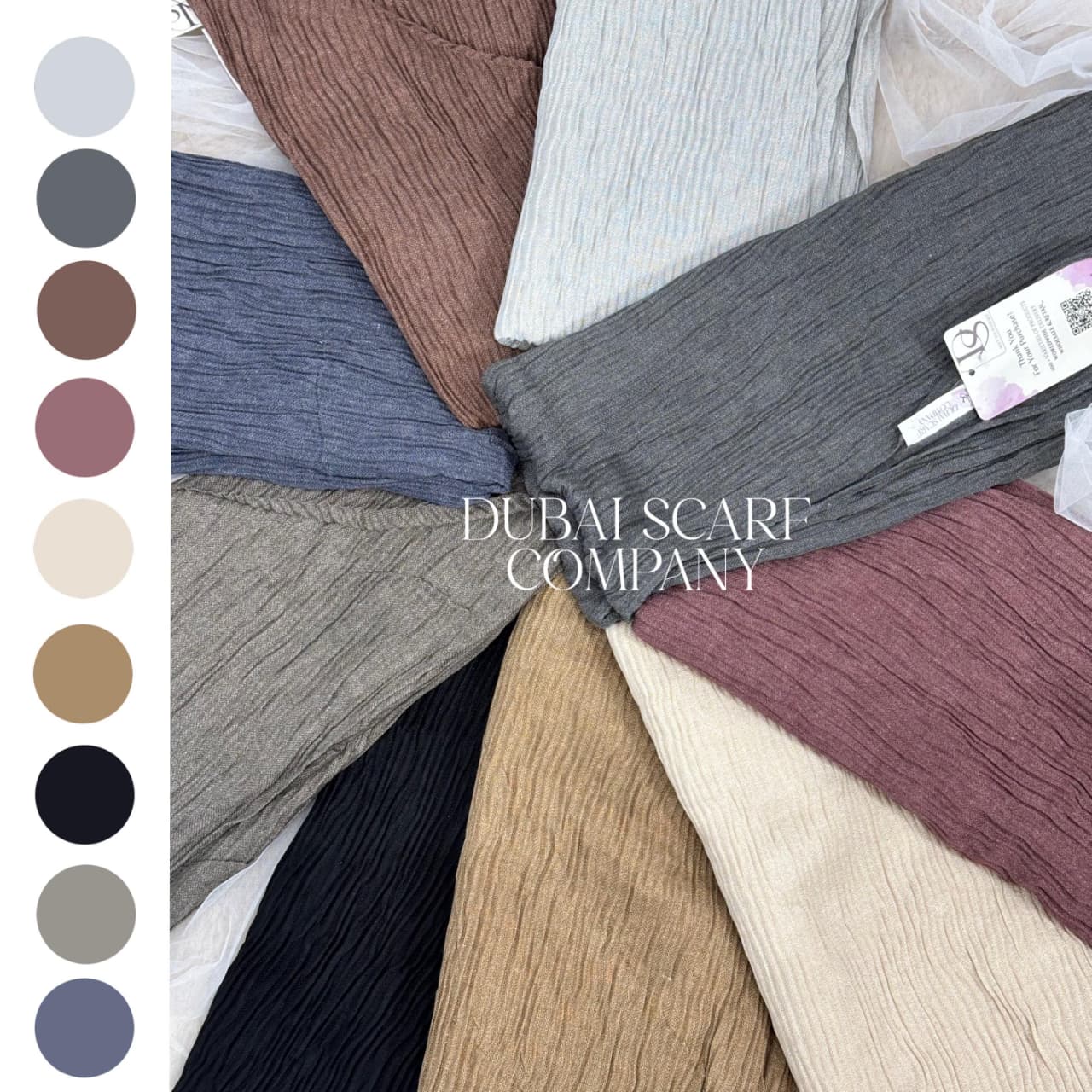 DSC CRINKLE PLEATED COTTON HIJABS