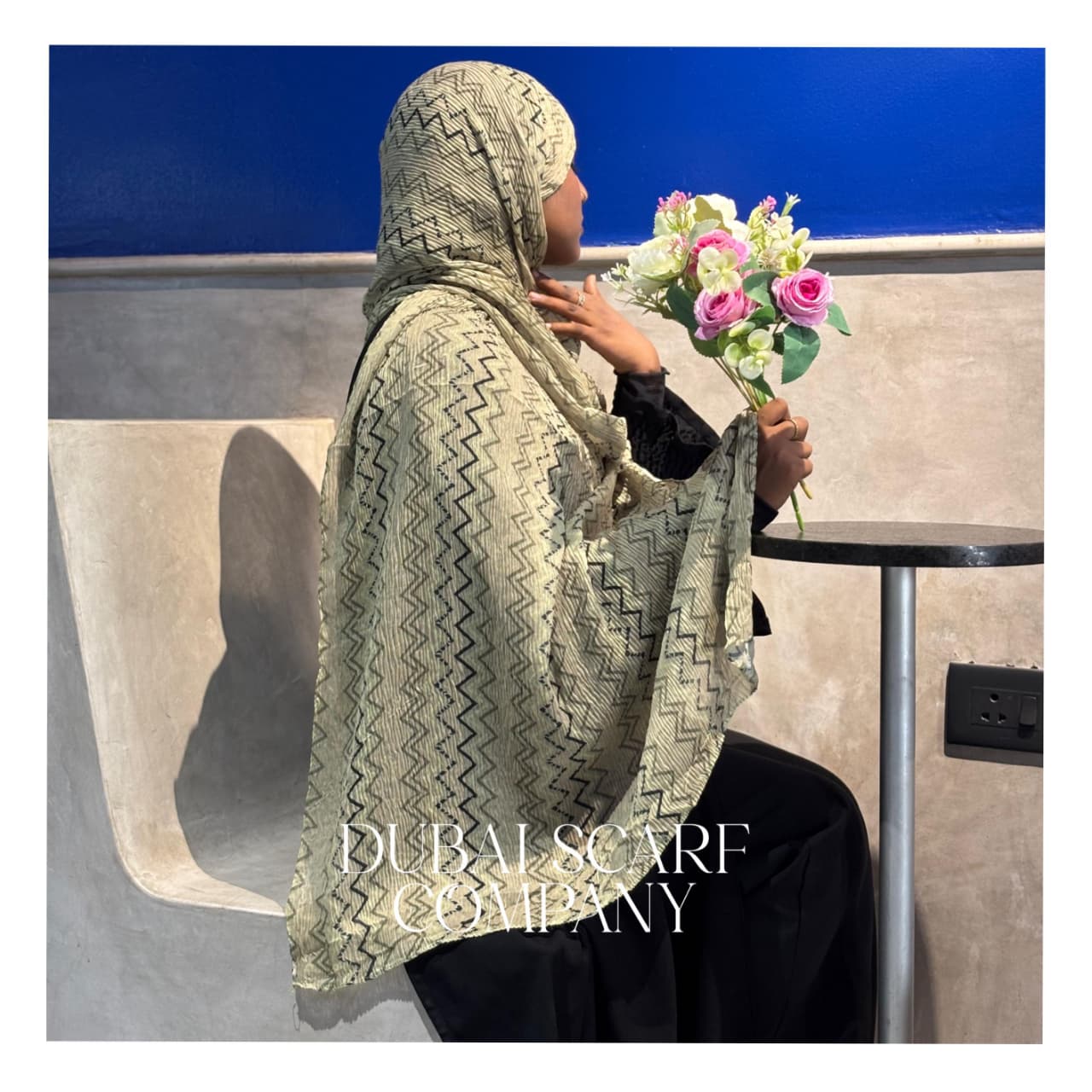 DSC PRINTED COTTON HIJABS -ZIGZAG