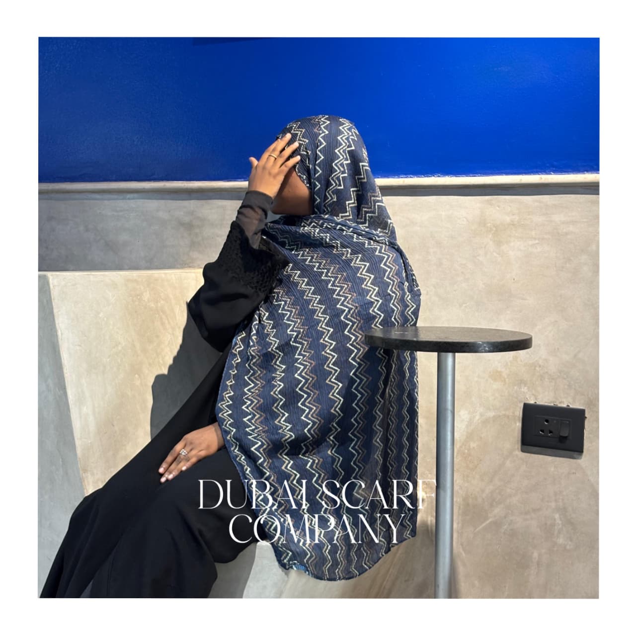 DSC PRINTED COTTON HIJABS -ZIGZAG