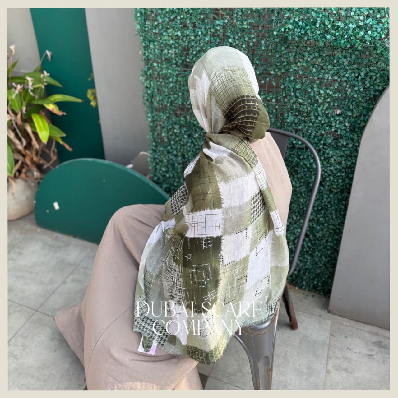 DSC TEXTURED CHECK STONE HIJABS
