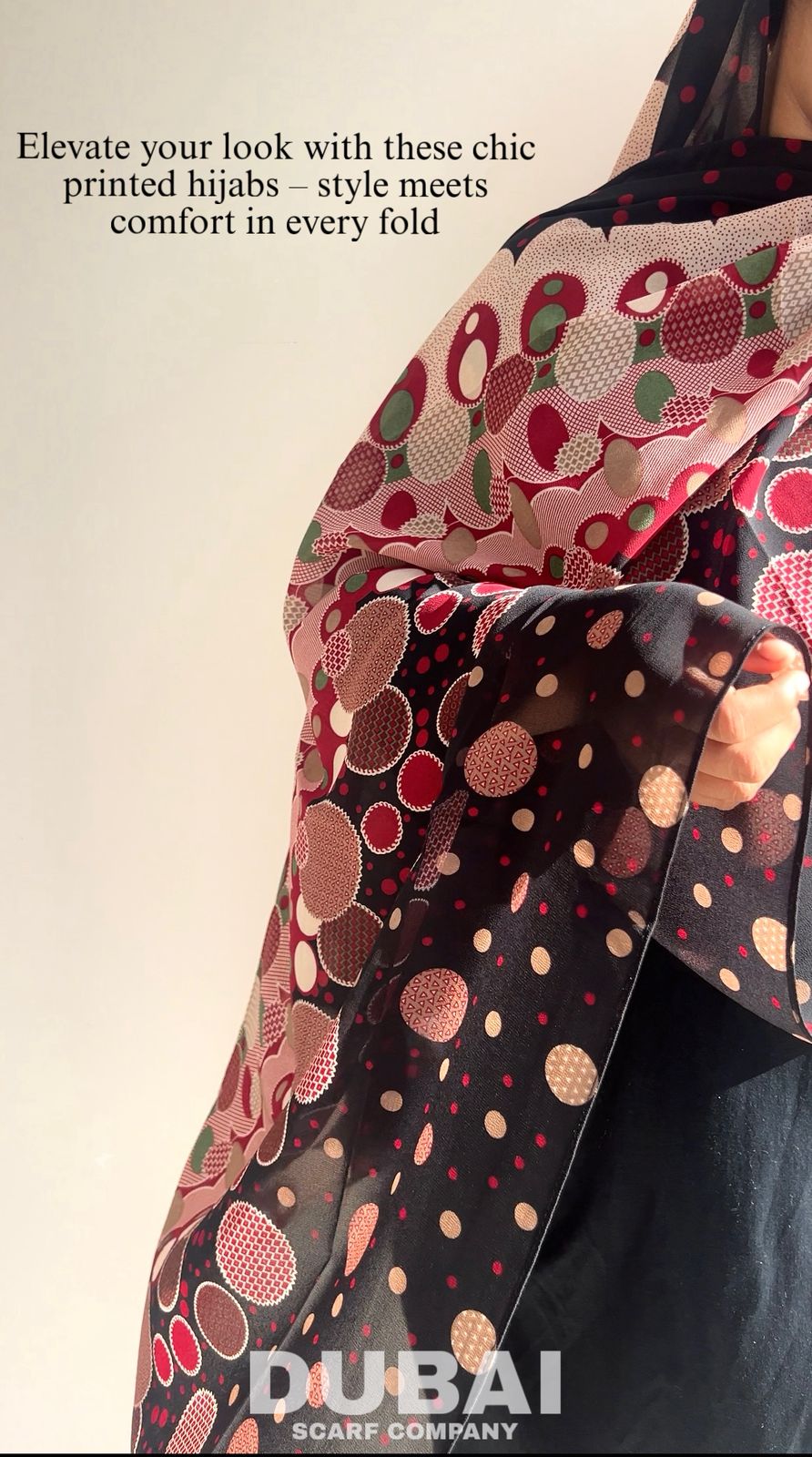 DSC NOOR BUBBLE PRINT HIJABS