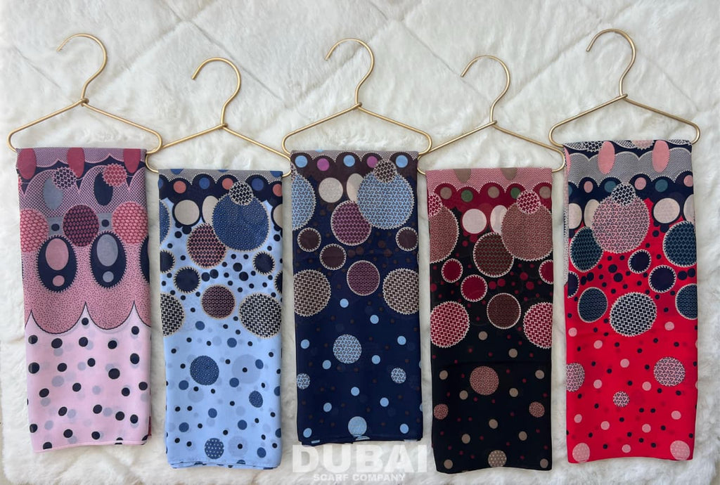 DSC NOOR BUBBLE PRINT HIJABS