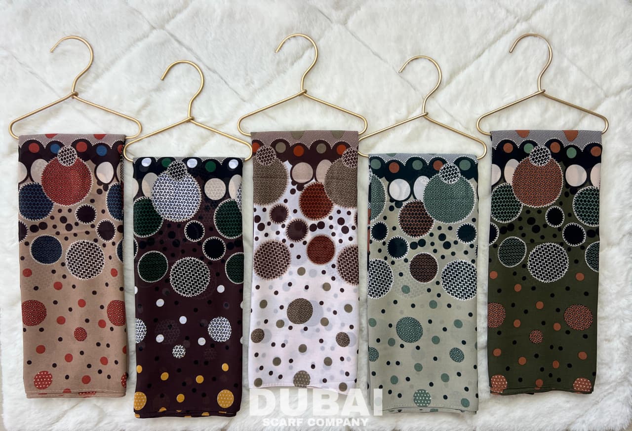 DSC NOOR BUBBLE PRINT HIJABS