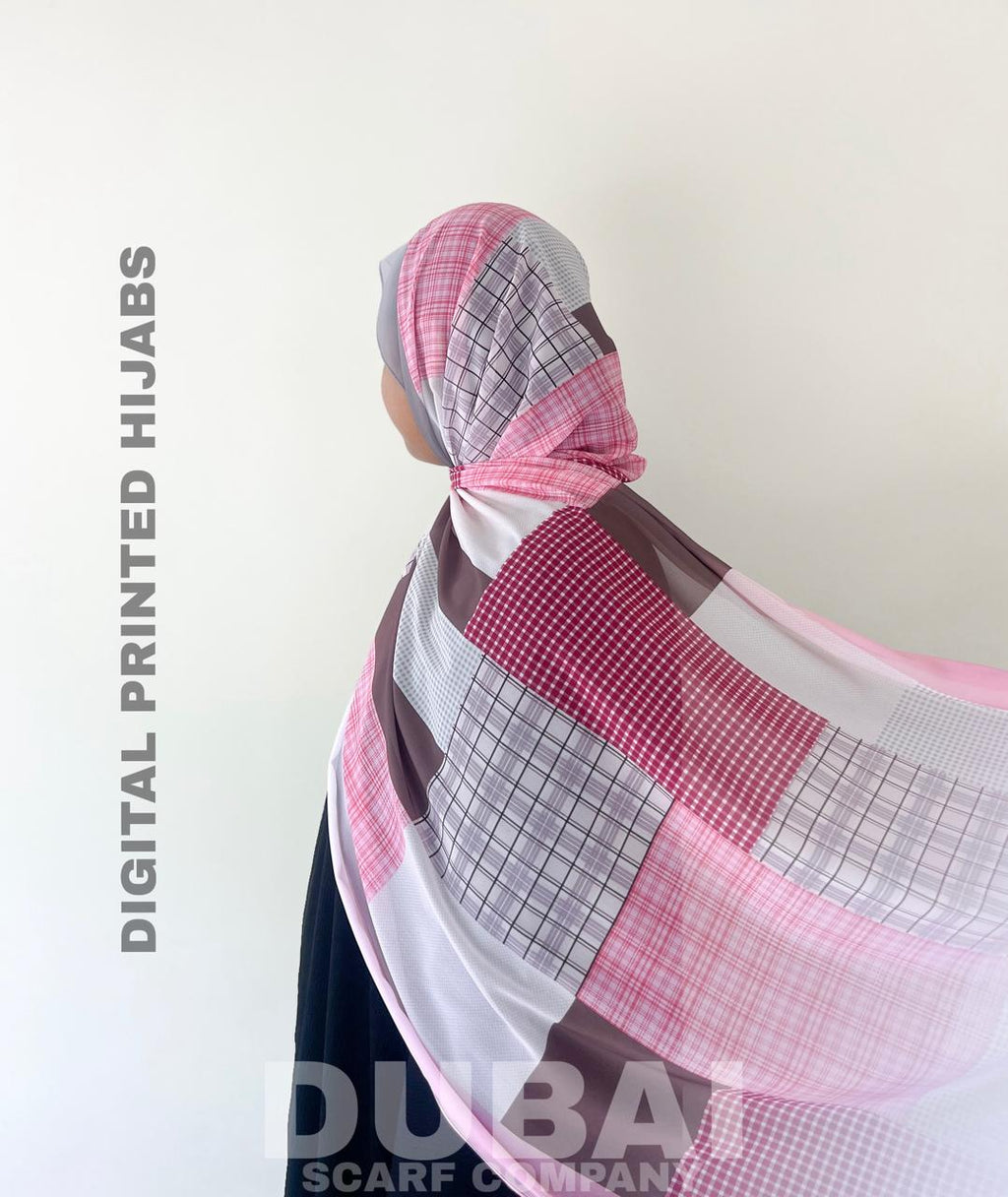 DSC DIGITAL PRINTED HIJABS|MODERN PATCHWORK HIJABS