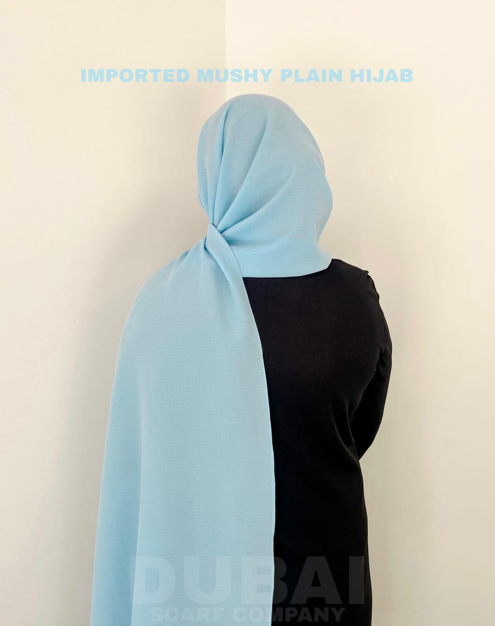 DSC IMPORTED MUSHY PLAIN HIJABS