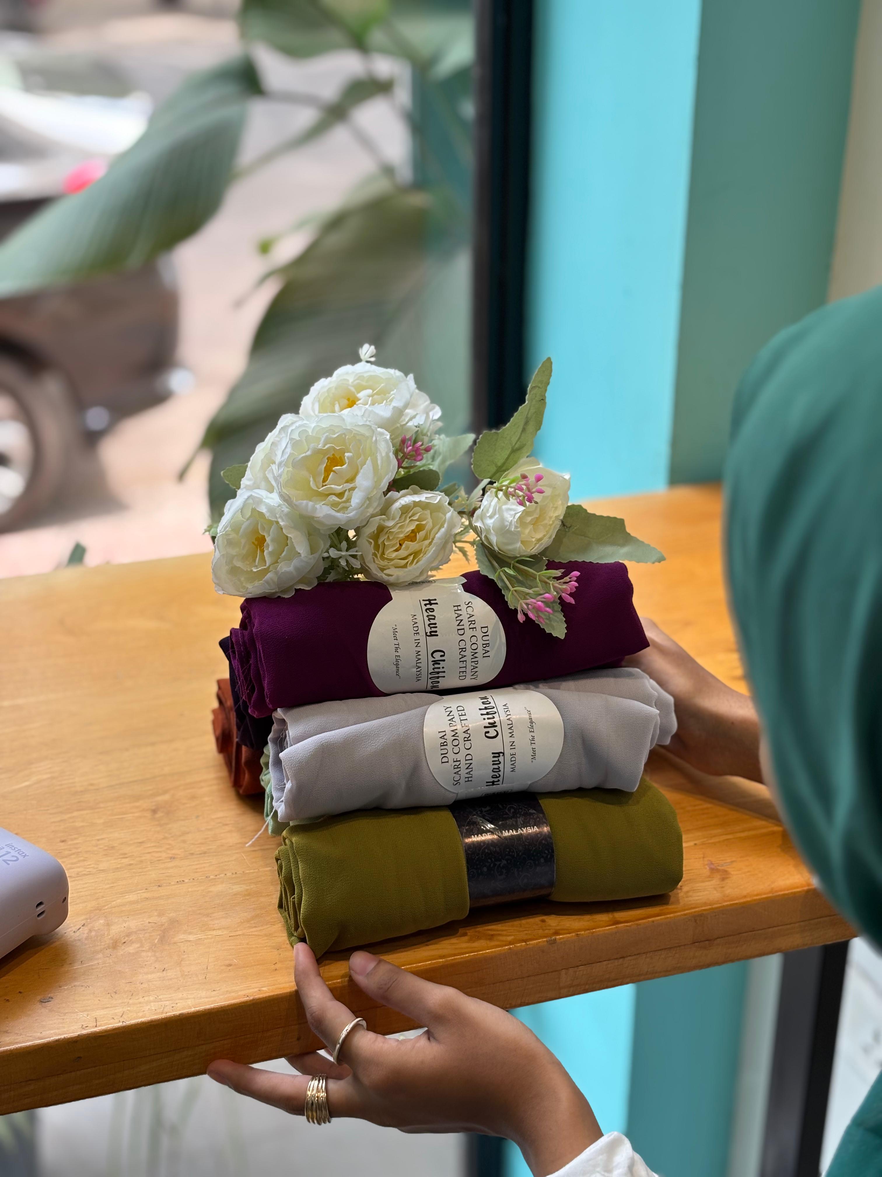 DSC MALAYASIAN HEAVY CHIFFON HIJABS